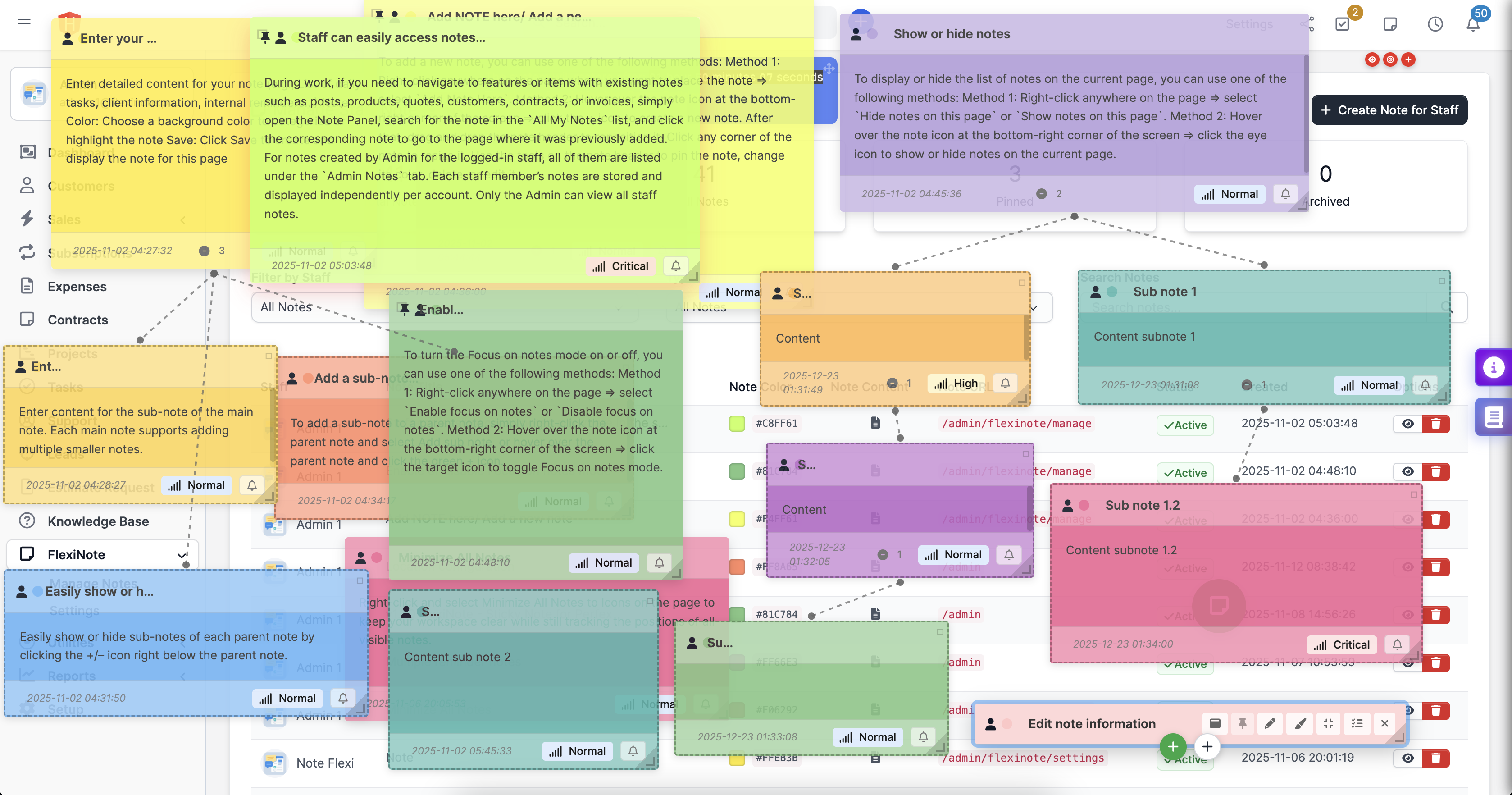 Sub-notes-FlexiNote-for-PerfexCRM