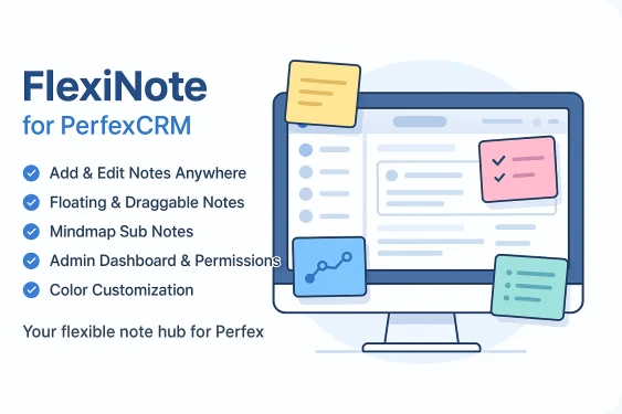 Guide to Install and Use FlexiNote for Perfex CRM