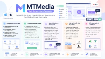 MTMedia cho Windows & macOS - Trình tự động hóa tạo bộ ảnh & video demo sản phẩm số