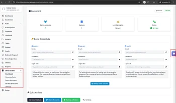 Demo Builder for Perfex CRM - Automated Demo Sandbox, Visitor Tracking & Reset Engine thumbnail