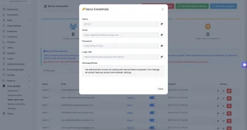 Demo Builder for Perfex CRM - Automated Demo Sandbox, Visitor Tracking & Reset Engine thumbnail