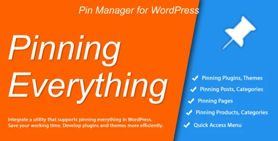 Ghim Mục Quản Trị & Ghi Chú Nhanh Admin - Plugin Poly Pin Manager cho WordPress