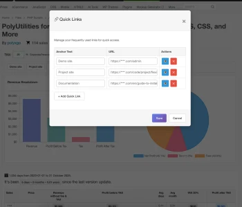 PolyMetrics - Tiện Ích Phân Tích Giá & Doanh Thu Sản Phẩm Envato cho Chrome thumbnail