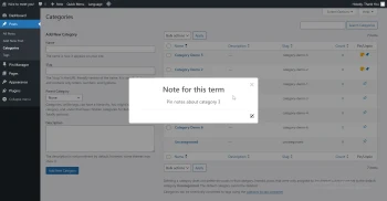 Ghim Mục Quản Trị & Ghi Chú Nhanh Admin - Plugin Poly Pin Manager cho WordPress thumbnail