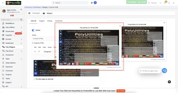 Mạng Lưới Quảng Cáo & Phân Phối Widget Đa Nền Tảng - Module Poly Widgets cho Perfex CRM thumbnail