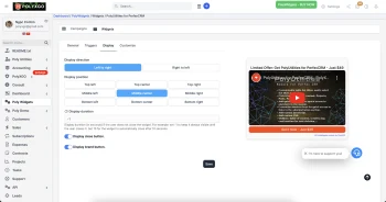 Mạng Lưới Quảng Cáo & Phân Phối Widget Đa Nền Tảng - Module Poly Widgets cho Perfex CRM thumbnail