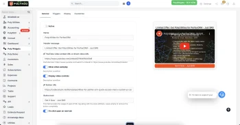 Mạng Lưới Quảng Cáo & Phân Phối Widget Đa Nền Tảng - Module Poly Widgets cho Perfex CRM thumbnail