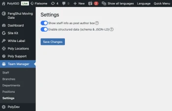 Quản Lý Sơ Đồ Cơ Cấu Tổ Chức & Trình Dựng Khung Tác Giả Author Box - Plugin Team Manager Unified cho WordPress thumbnail