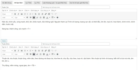 Gieo Quẻ Kinh Dịch - Plugin SOW Hexagram cho WordPress