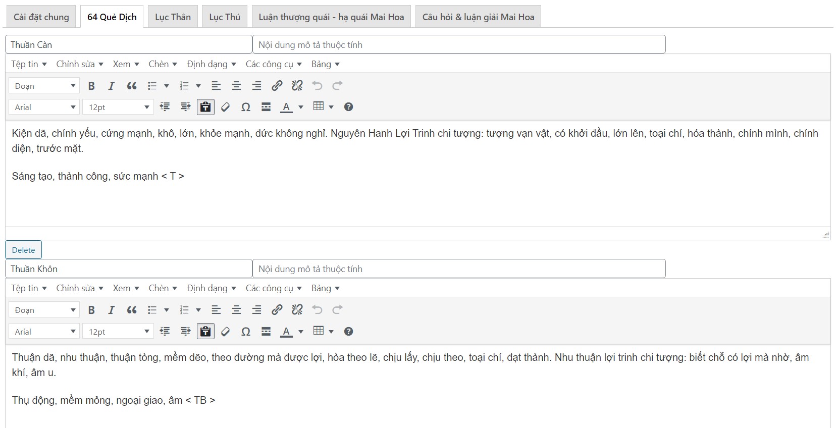 Gieo Quẻ Kinh Dịch - Plugin SOW Hexagram cho WordPress
