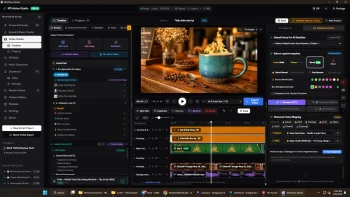 MTxStudio - AI Video Voiceover & Multi-Track Studio